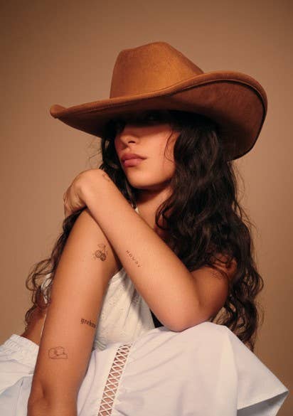 Disco Cowgirl Temporary Tattoo Pack