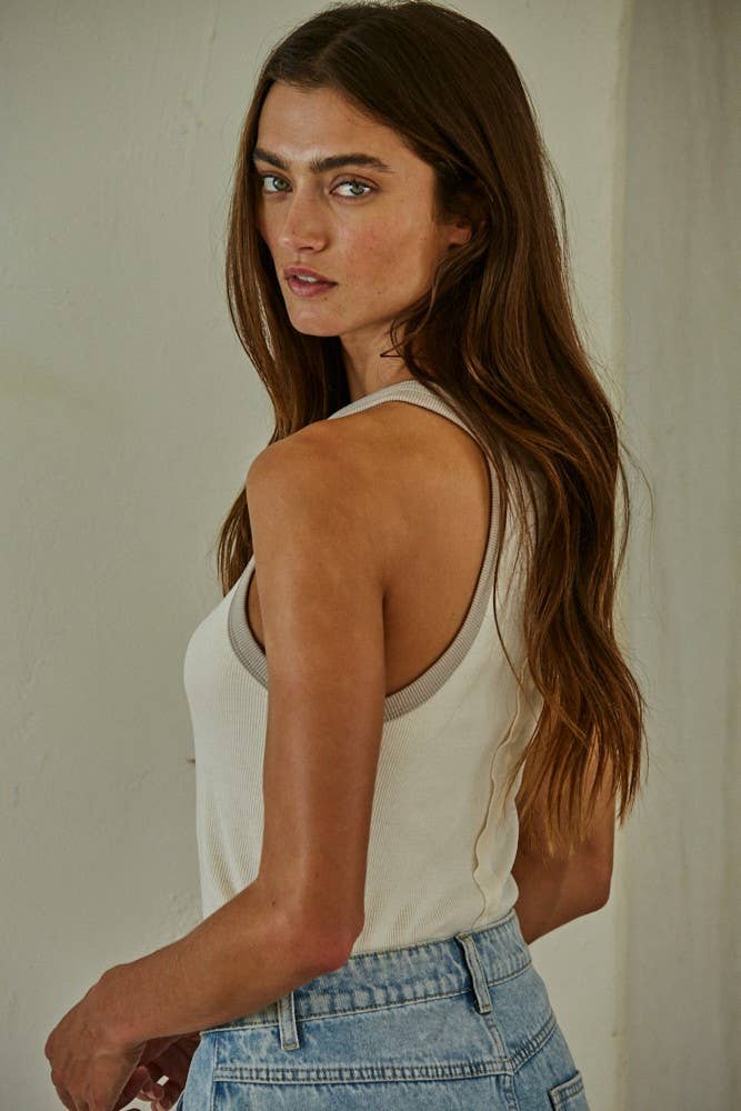 By Together Knit Cotton Tank