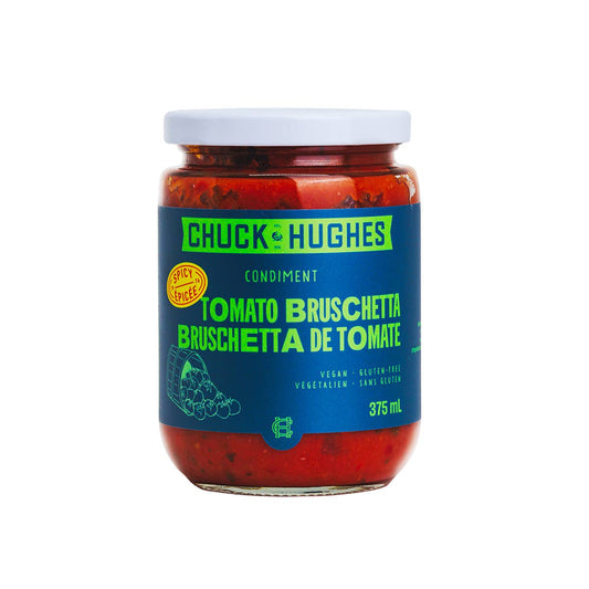 Chuck Hughes' Spicy Tomato Bruschetta