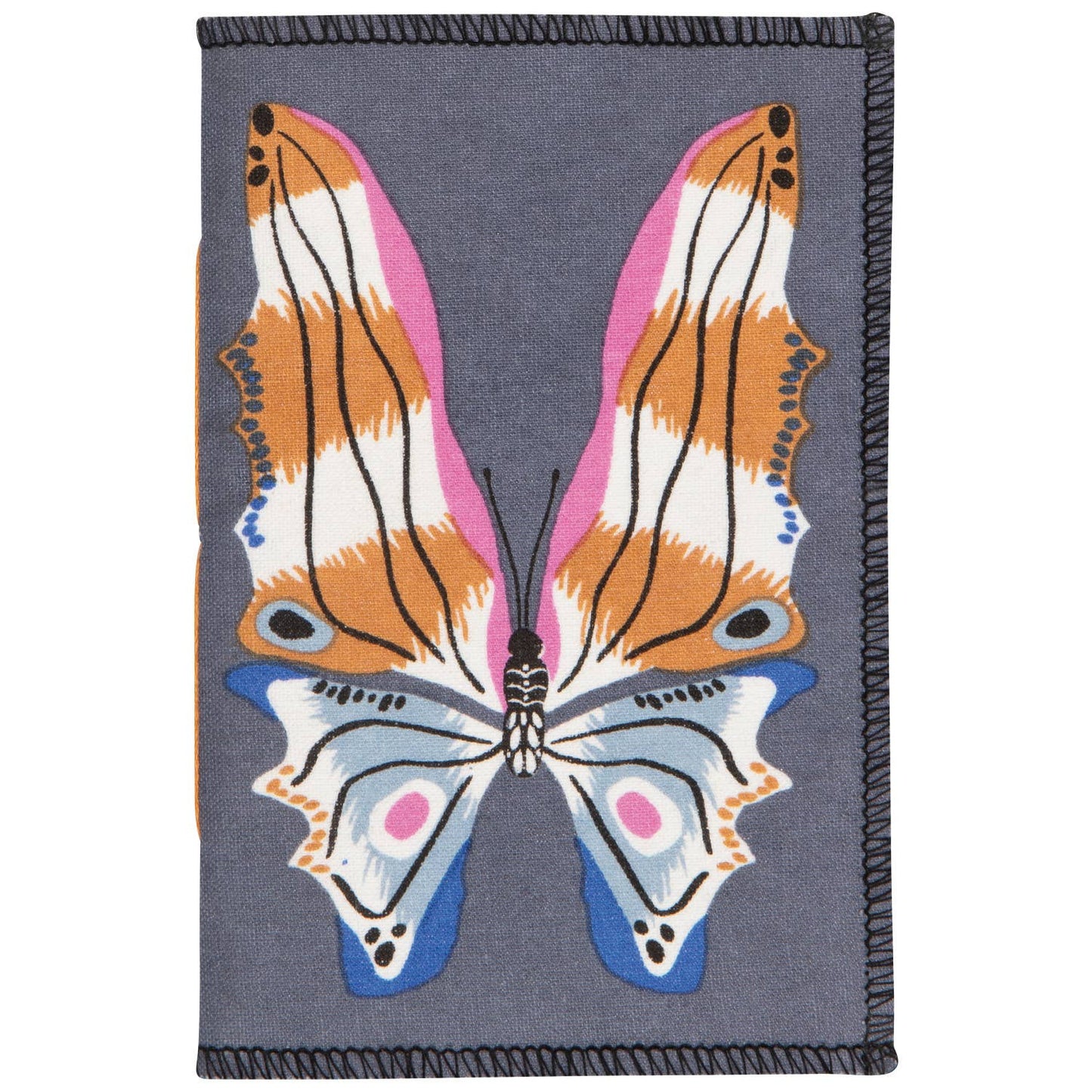 Aurora Printed Fabric Cover Notebook