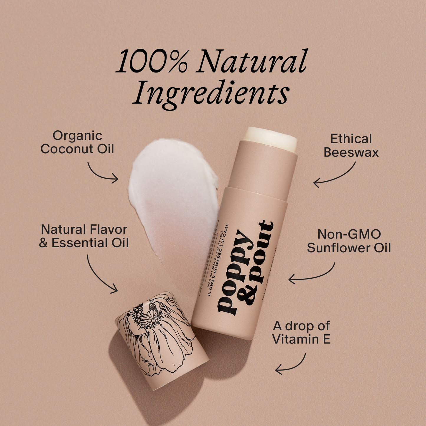 Poppy and Pout - Island Coconut