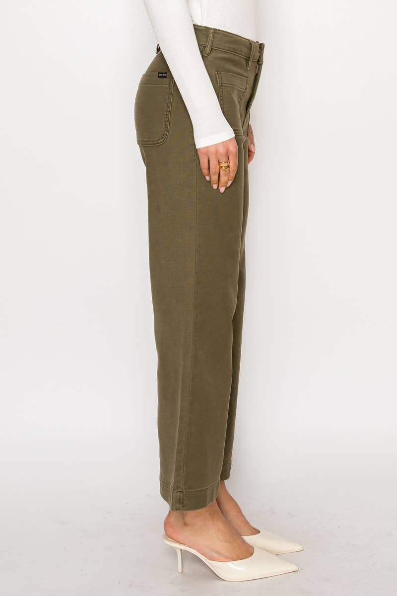 HIGH RISE TUMMY CONTROL CROP PALAZZO