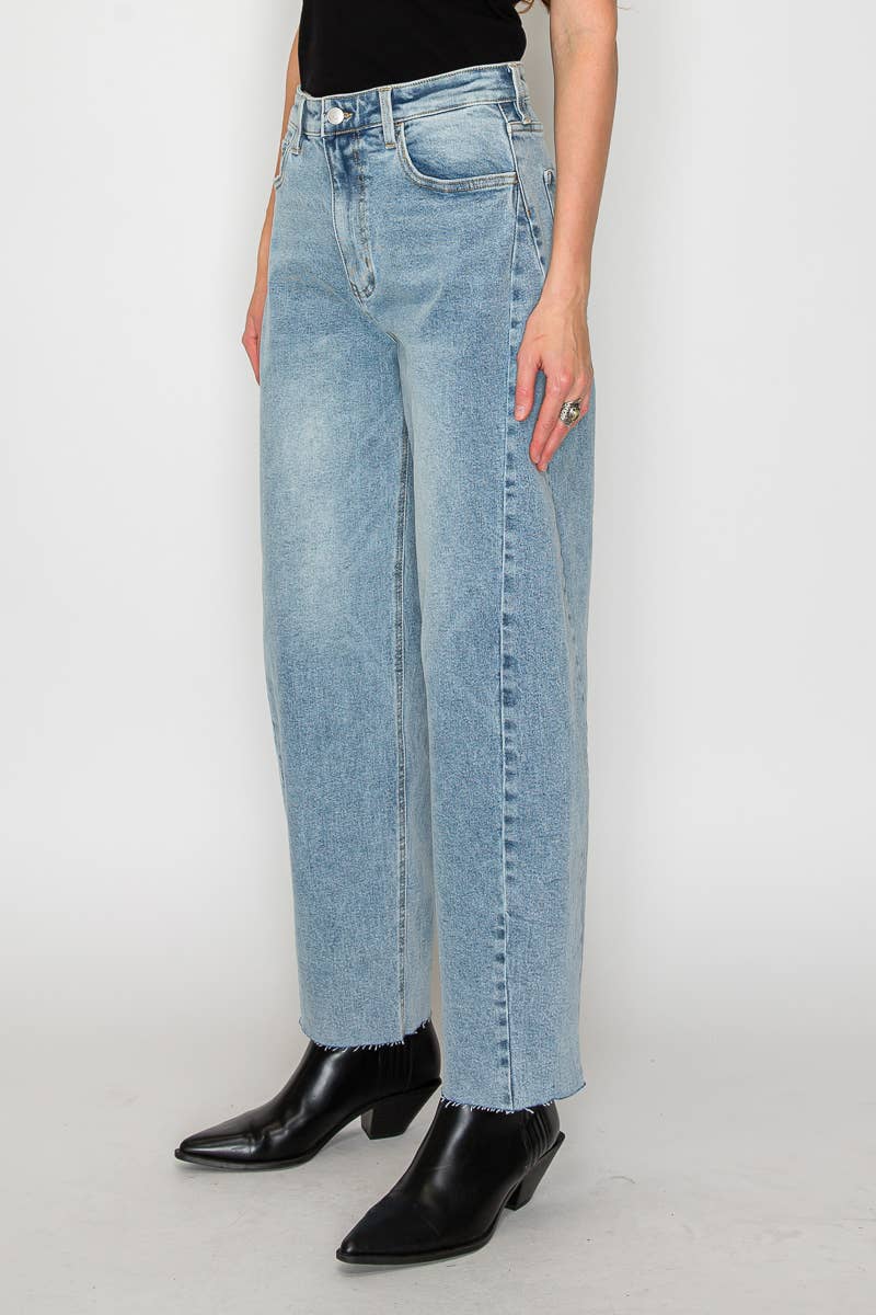 Artemis Vintage High Rise Barrel Jean