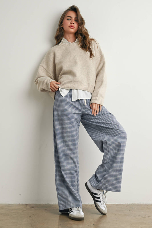 Butter Melon Tie-back Sweater