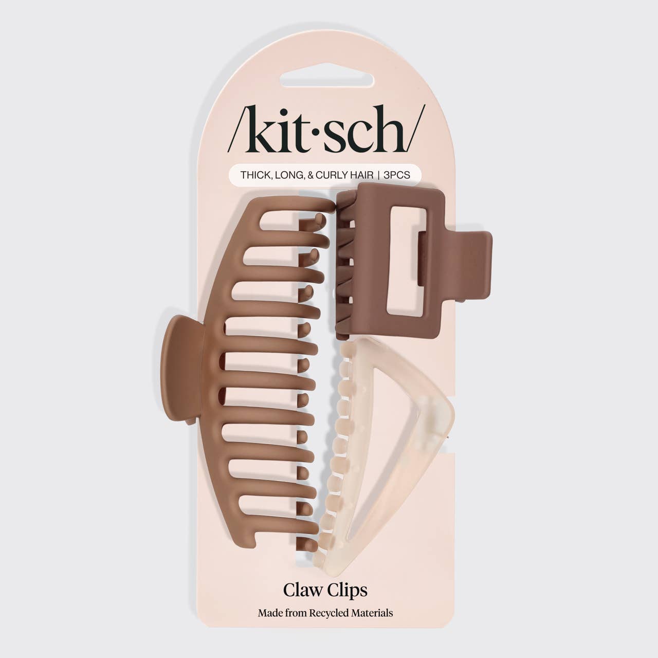 Assorted Claw Clip 3pc - Oversized