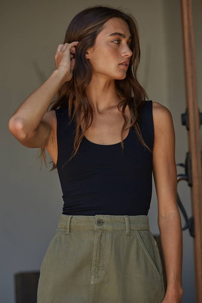 By Together Double Layer Seamless Top