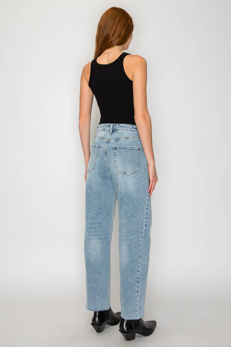 Artemis Vintage High Rise Barrel Jean