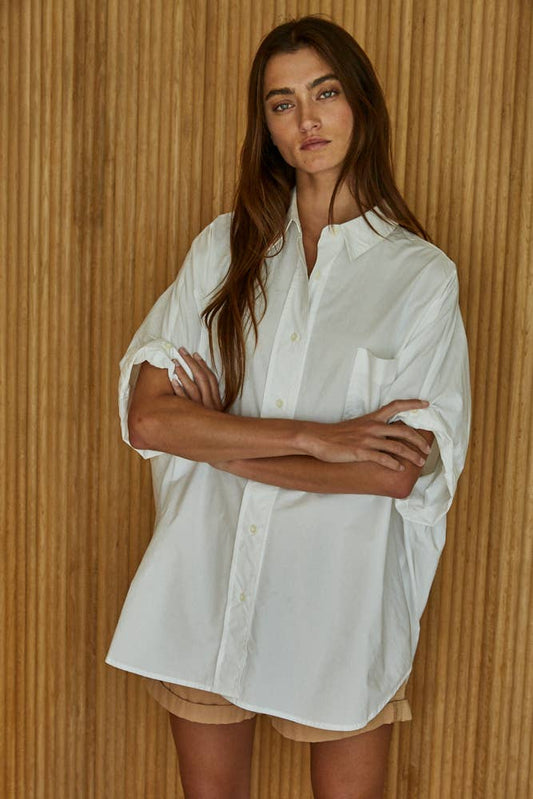 By Together Oversized Cotton Shirt