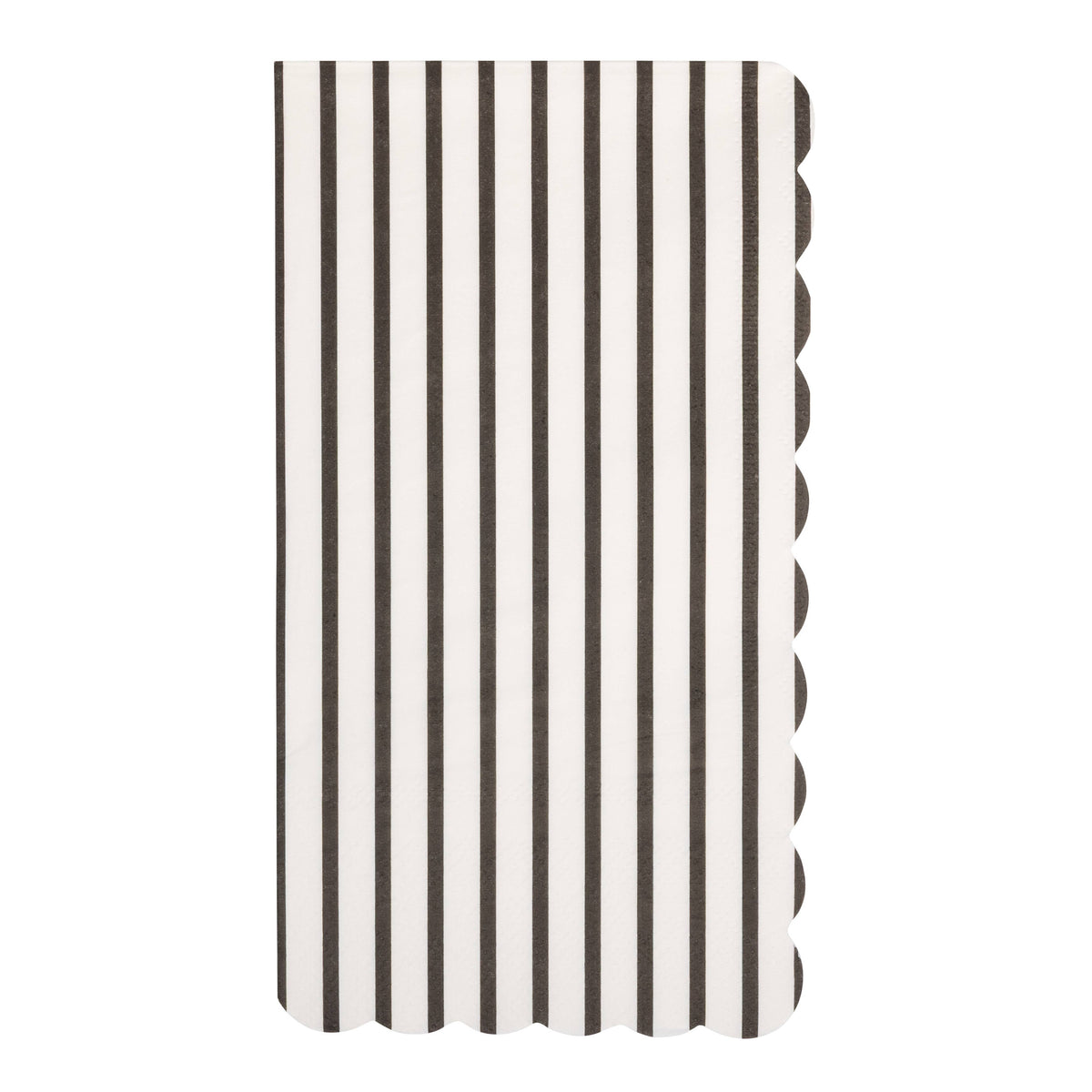 Thin Black Stripes Guest Napkin (24ct)