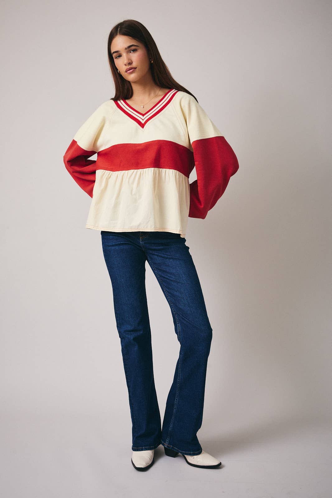 Sunday Edition Baby Doll Top