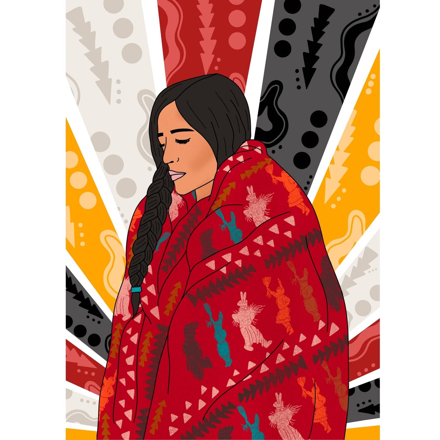 Villager Puzzle Matriarch Blanket | 500-Piece Puzzle | Designed in Canada