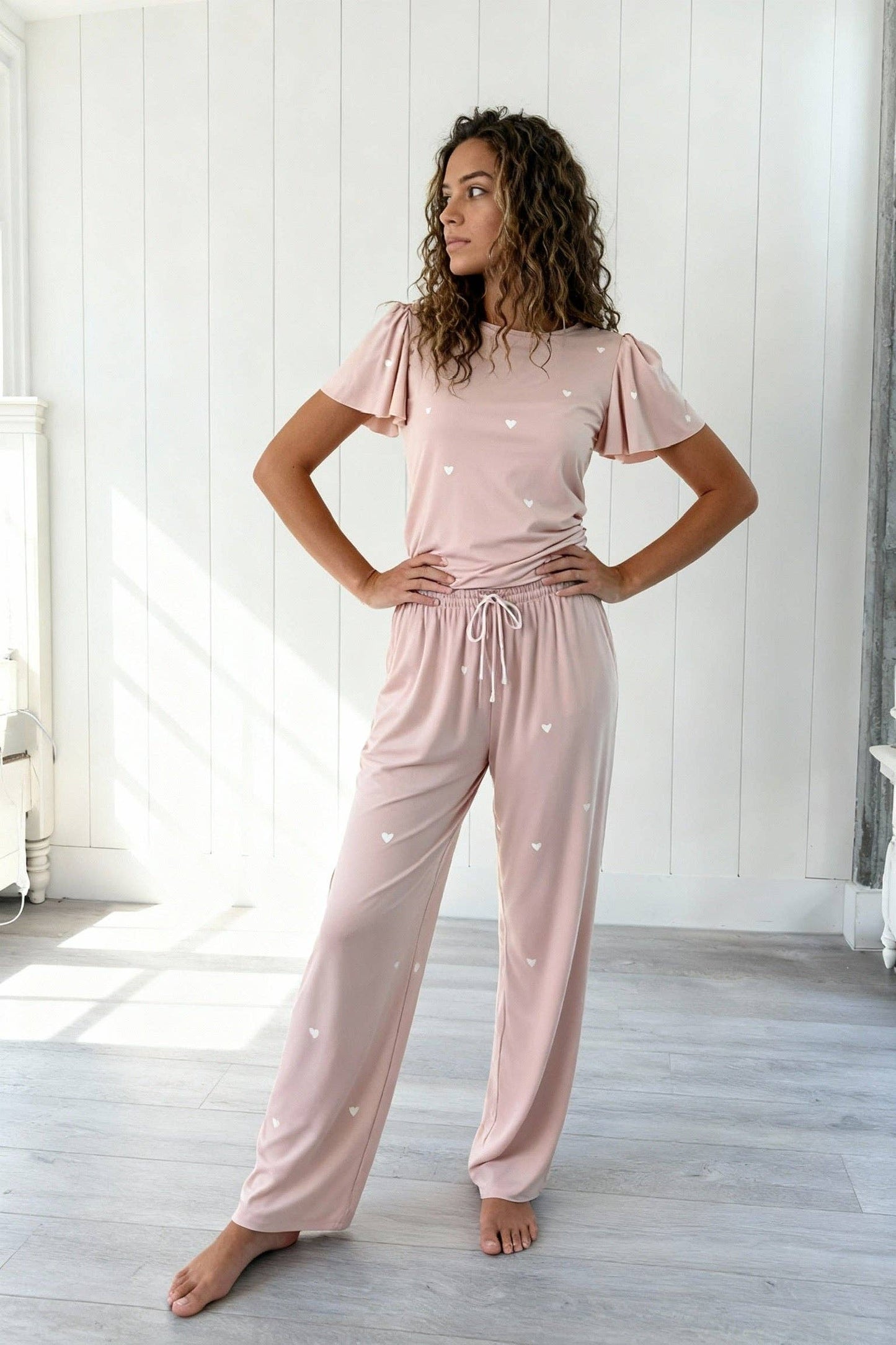 PRIV - Blush Heartful Heart PJs
