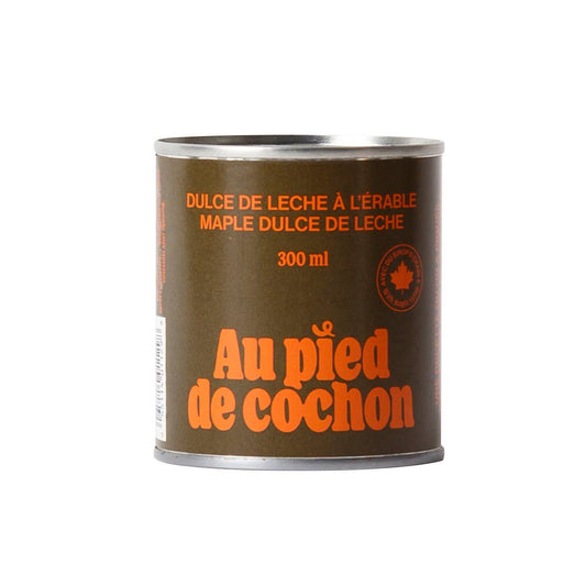 "Au pied de cochon" Dulce de leche with maple