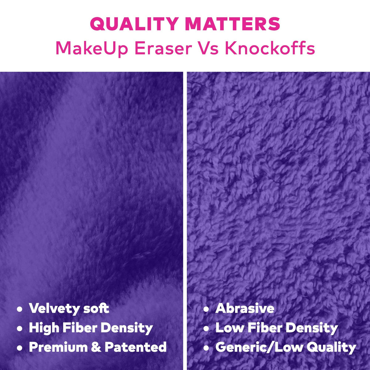 Queen Purple Pro MakeUp Eraser