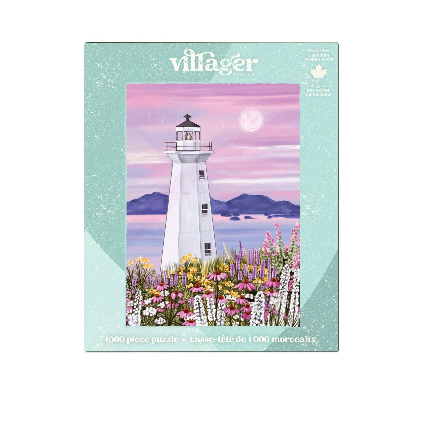Villager Puzzle Harbour Lighthouse | 1000-Piece Puzzle | Designed in Canada