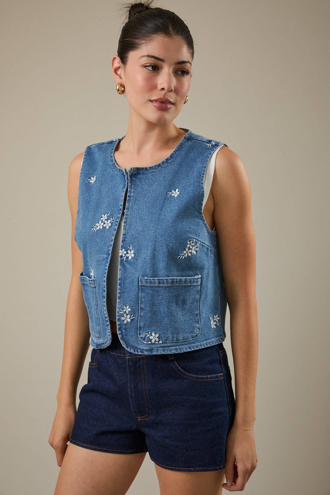 Sunday Edition Denim Vest