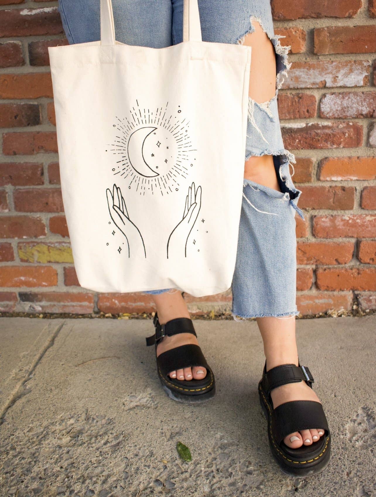 Moon Goddess Tote Bag