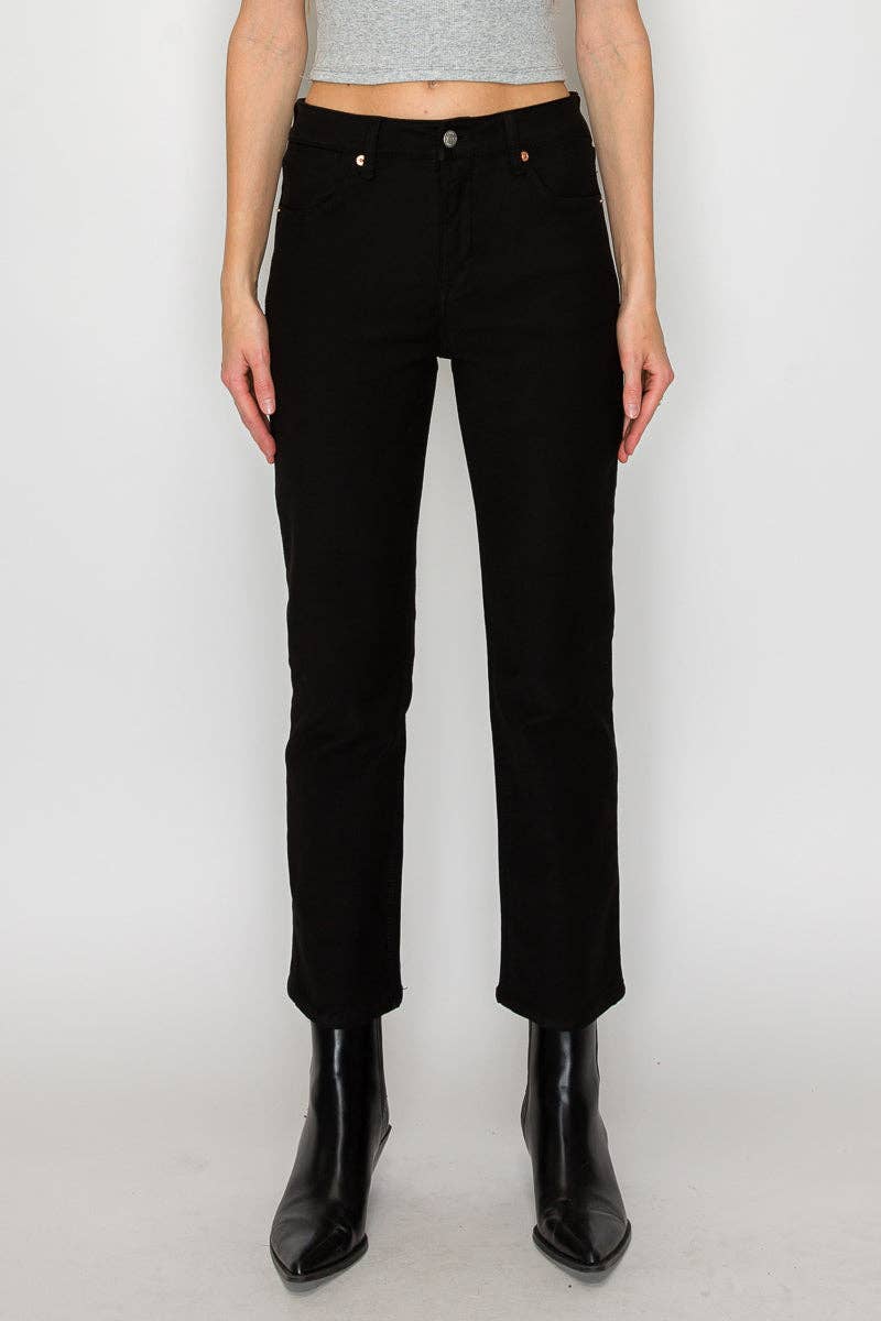 HIGH RISE STRAIGHT PFD JEANS